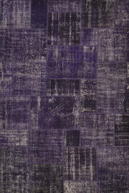 Tappeto Patchwork Viola Scuro | Misura: 250 × 300 cm