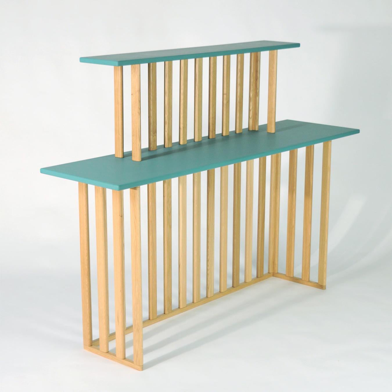 Console Verde a Due Livelli
