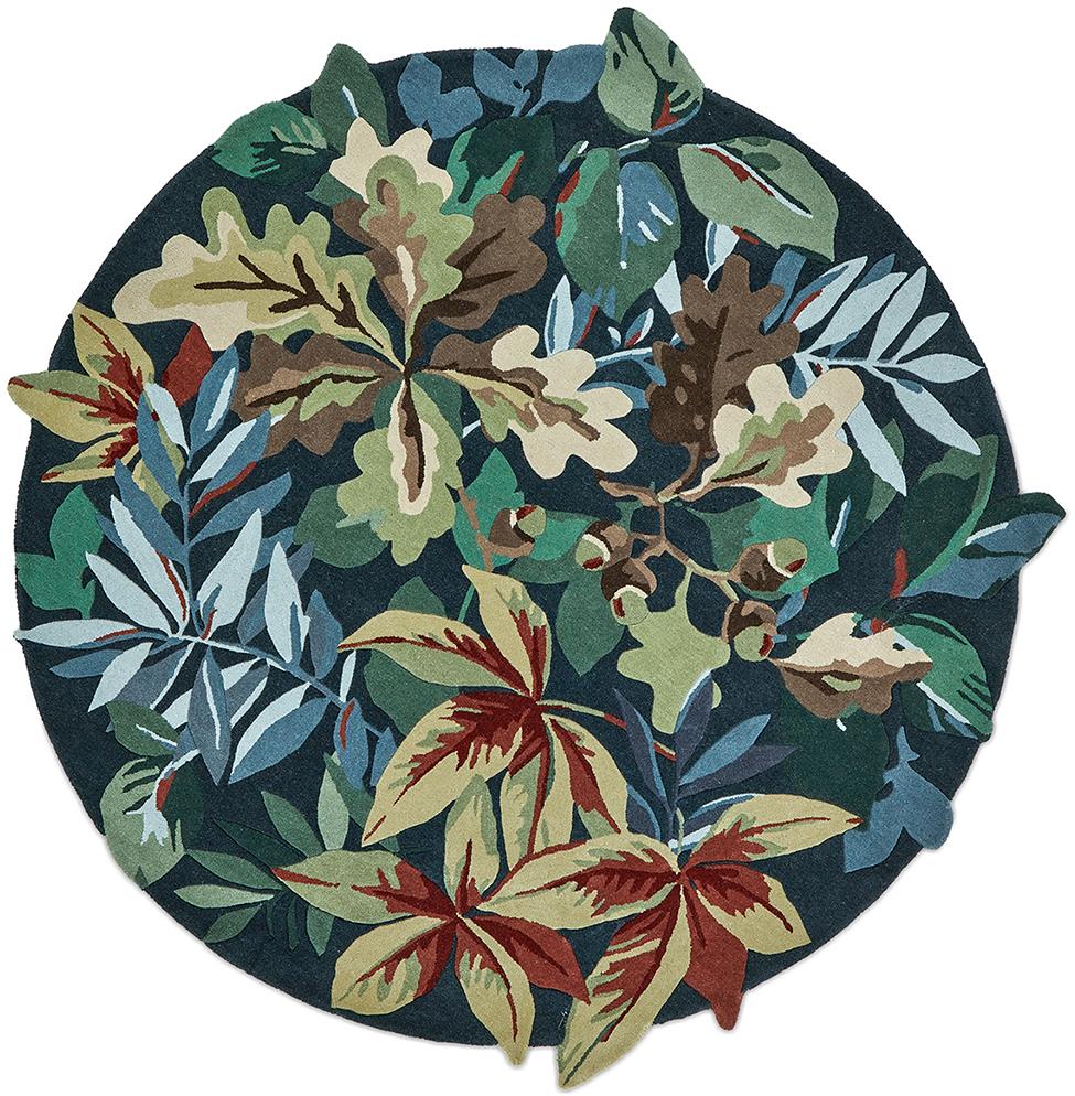Tappeto Robin's Wood Verde Foresta | Misura: Ø 200 cm