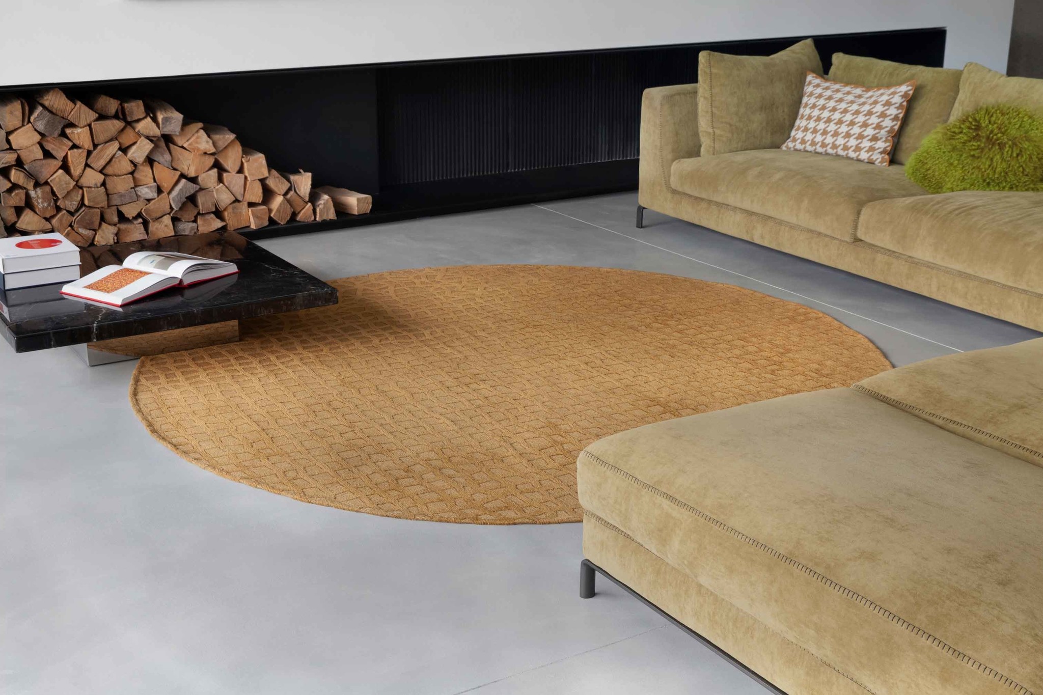 Tappeto Trammel Roman Oro 9248