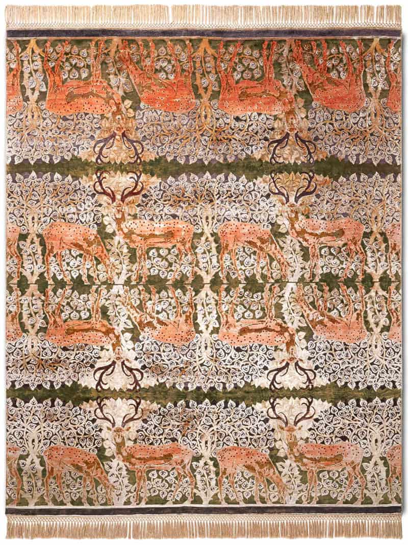 Tappeto Tessuto Cervo | Misura: 365 × 457 cm